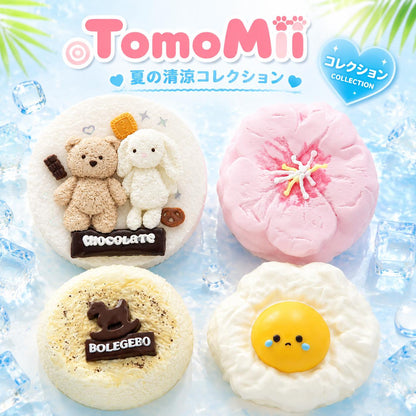 夏の癒しスイーツコレクション シリコン製スクイーズ