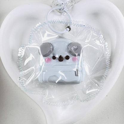 ふわふわ子犬 通学リュック｜環境にやさしい高級シリコン製｜癒し系の弾力のある質感・書類シリーズ