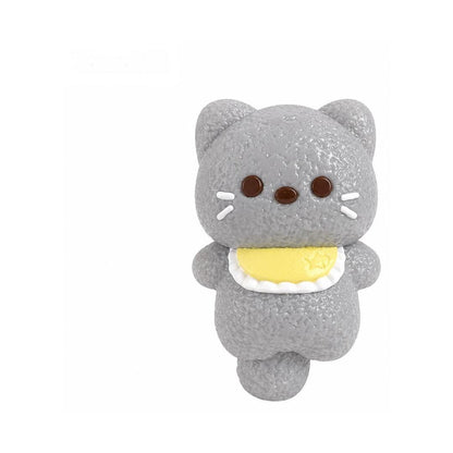 ねこシリーズ シリコン製スクイーズ ストレス解消グッズ