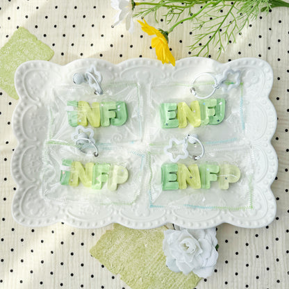 MBTI 人格カラーシリーズ：食品グレードの環境に優しいシリコンゴム ストレス解消 揉み揉みおもちゃ