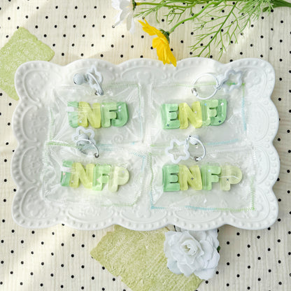 MBTI 人格カラーシリーズ：食品グレードの環境に優しいシリコンゴム ストレス解消 揉み揉みおもちゃ